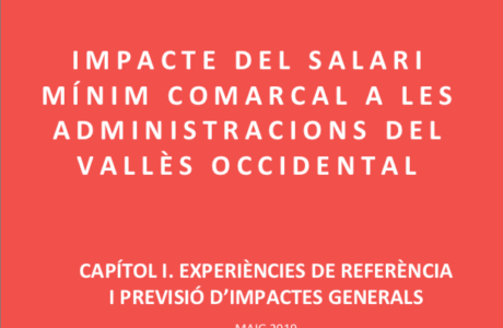 Impacte del salari mínim comarcal a les administracions del Vallès Occidental